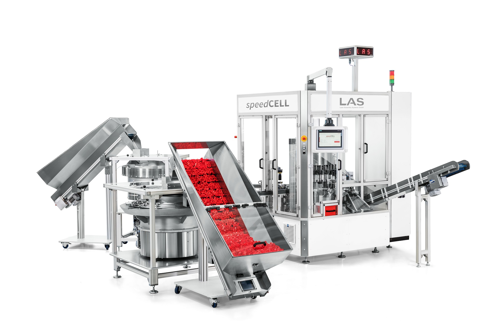 las assembly machine